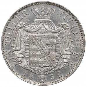 Deutschland, Sachsen, Thaler 1852