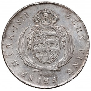 Saxony, Friedrich August III, thaler 1811