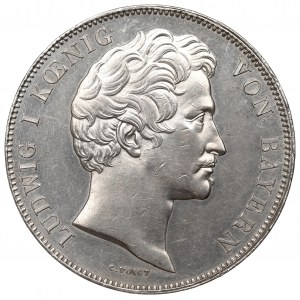 Germany, Bayern, Ludwig I, 2 taler 1838