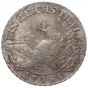 Nemecko, Prusko, Fridrich II, Thaler 1784