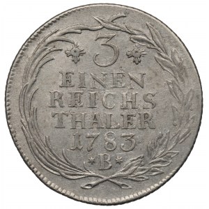 Germany, Preussen, 1/3 taler 1783 B