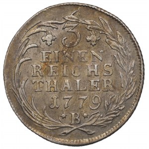 Niemcy, Prusy, Frederick II, 1/3 thaler 1779 B