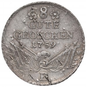 Německo, Prusko, 8 haléřů 1759