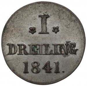 Germany, Hamburg, Dreiling 1841