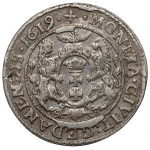 Sigismund III Vasa, Ort 1618/9, Danzig - Blatt S-B