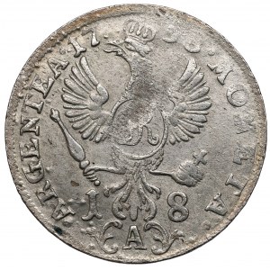 Knížecí Prusko, Fridrich II., Ort, 1758 A, Berlín