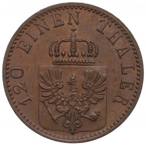 Germany, 3 pfennigi 1867