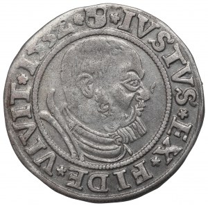 Prusy Książęce, Albrecht Hohenzollern, Grosz 1532, Królewiec