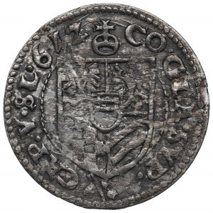 Slezsko, Ziębicko-Oleśnické knížectví, Karol, 3 krajcary 1612, Olesnica