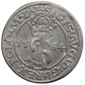 Sigismund II Augustus, 3 groschen 1564, Vilnius - L/LI