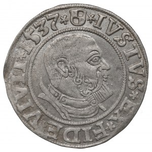 Germany, Preussen, Albrecht Hohenzollern, Groschen 1537, Konigsberg