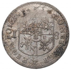 John II Casimir, 18 groschen 1650, Fraustadt