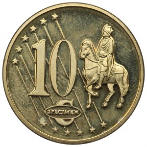 Vatikán, 10 centov 2006 - vzorka