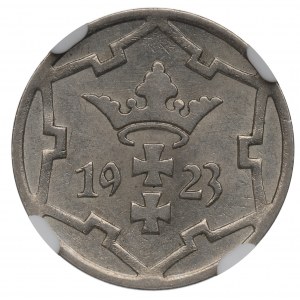 Free City of Danzig, 5 pfennig 1923 - NGC MS63