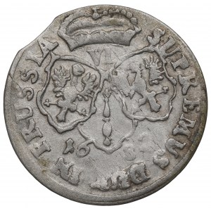 Germany, Preussen, 6 groschen 1682, Konigsberg