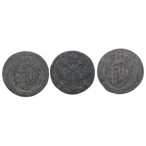 Varšavské vojvodstvo a Poľské kráľovstvo, sada 1 mince