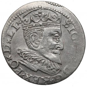 Žigmund III Vasa, Trojak 1596, Riga - razené