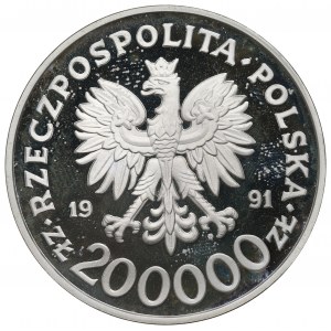 III RP, 200.000 złotych 1991 Igrzyska Barcelona