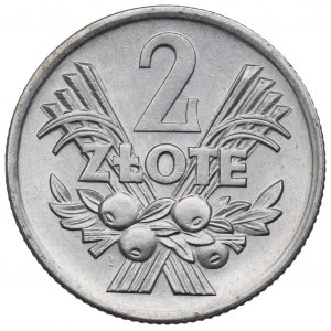 PRL, 2 Zloty 1970 Berry