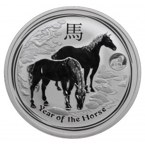 Australia, 1 dollar 2014 Year of the horse