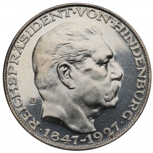 Germany, Medal, Paul von Hindenburg 1927
