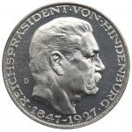 Německo, medaile Paula von Hindenburga 1927