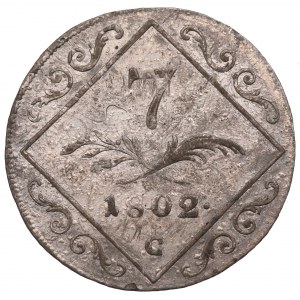 Österreich, Franz II., 7 krajcars 1802