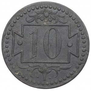 Danzig, 10 fenig 1920 - 55 Perlen