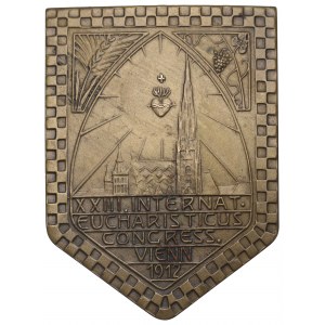 Rakúsko, odznak Eucharistického kongresu Viedeň 1912
