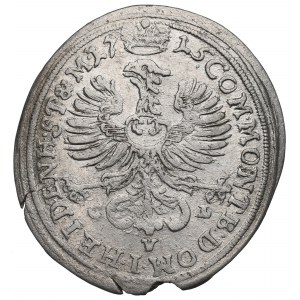 Sliezsko, vojvodstvo Württemberg-Olesnica, Karol Fridrich, 6 Krajcars 1715 - nepopísané