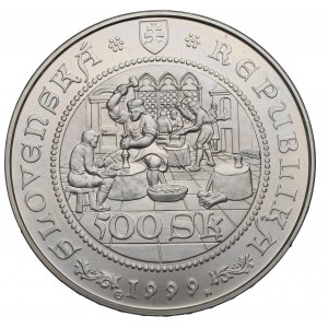 Slovakia, 500 koruna 1999