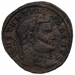 Römisches Reich, Constantius I. Chlorus, Follis Aquilea