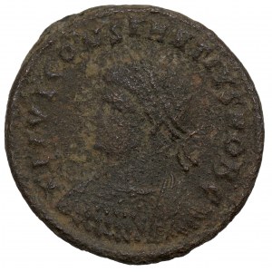 Římská říše, Constantius II, Follis Kyzikos - PROVIDENTIAE CAESS