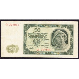 PRL, 50 Zloty 1948 J2 RARE