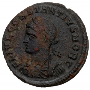 Cesarstwo Rzymskie, Konstancjusz II, Follis Nikomedia - PROVIDENTIAE CAES•