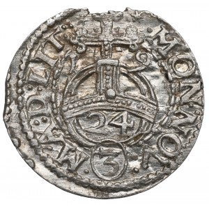 Sigismund III, 1/24 thaler 1619, Vilnius