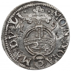 Sigismund III. Vasa, Halbspur 1619, Vilnius - selten