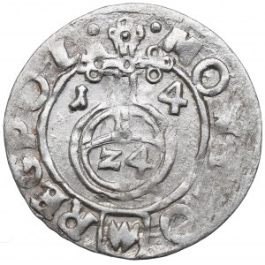 Žigmund III Vasa, poltopánka 1614, Bydgoszcz - SIGIS