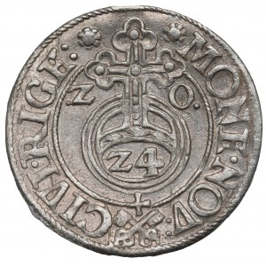 Žigmund III Vasa, Polovičná stopa 1620, Riga - kľúče rozdeľujú legendu