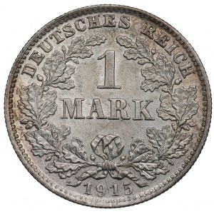 Německo, 1 značka 1915 D, Mnichov