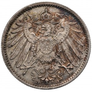 Německo, 1 značka 1914 D, Mnichov