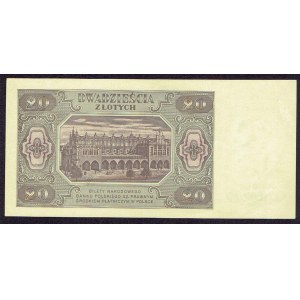 PRL, 20 Zloty 1948 HZ