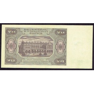 PRL, 20 Zloty 1948 KD