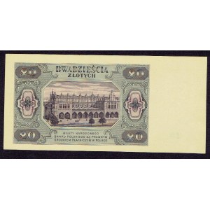 PRL, 20 złotych 1948 BL