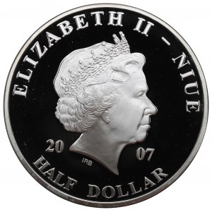 Niue Island, 1/2 dollar 2007