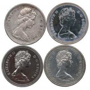 Kanada, sada dolarů 1965-82