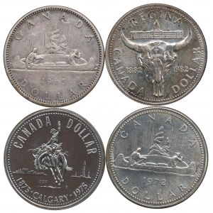 Kanada, Zestaw dolar 1965-82