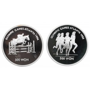 Severná Kórea, sada 500 wonov 1995