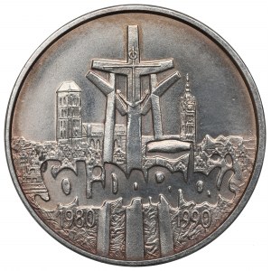 III RP, 100.000 złotych 1990 Solidarność typ A