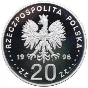 Tretia republika, 20 poľských zlotých 1996 - Milénium Gdanska